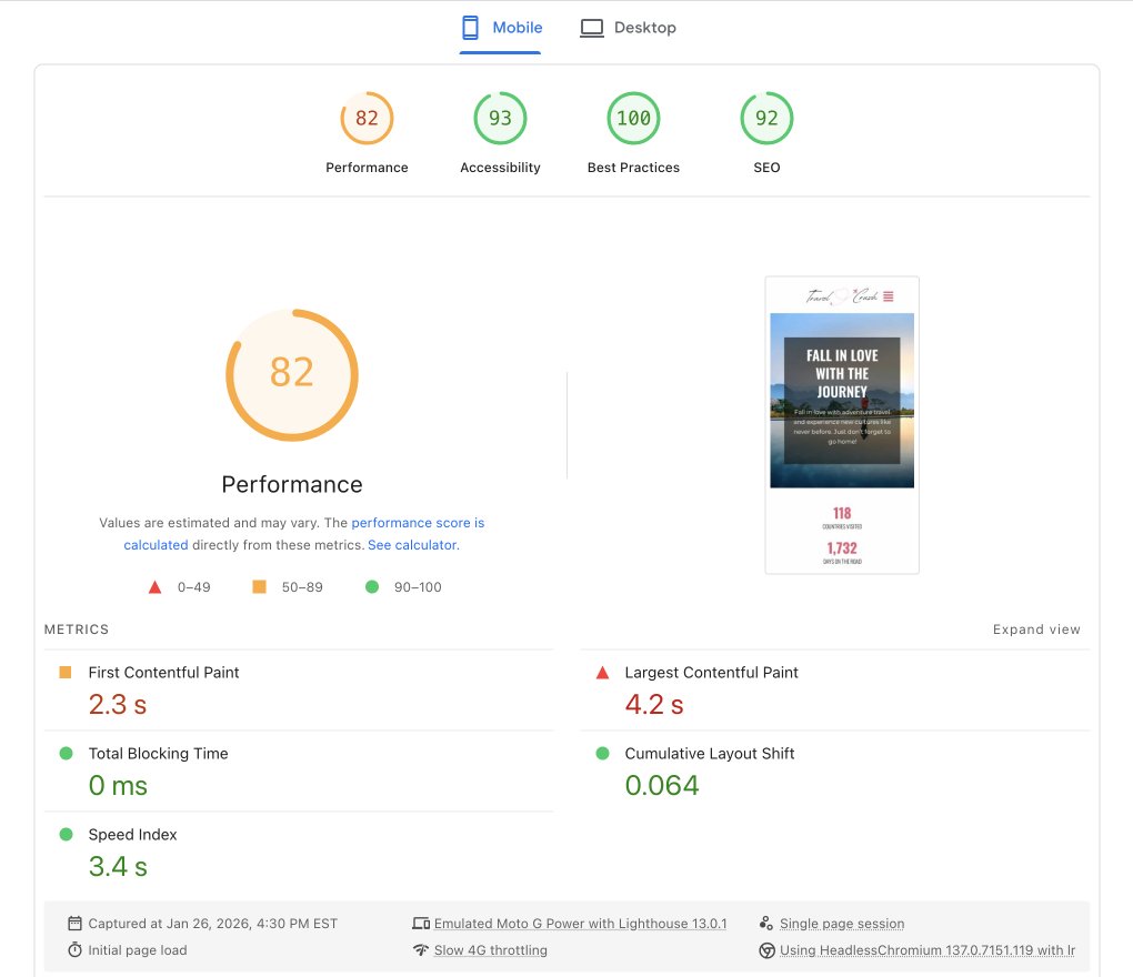 performance optimization after